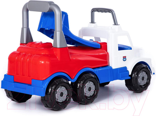 Изображение товара Каталка детская Полесье Буран №1 / 90348 (белый/синий)