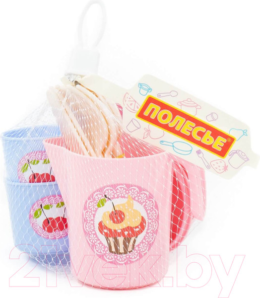 Изображение товара Набор игрушечной посуды Полесье Анюта / 80059