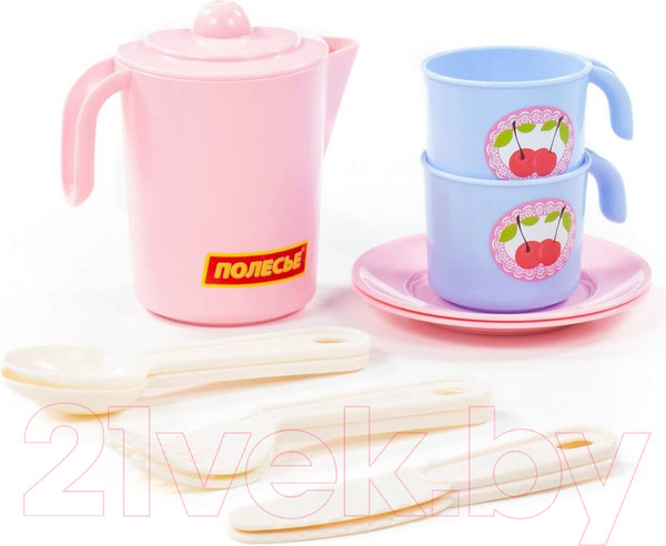 Изображение товара Набор игрушечной посуды Полесье Анюта / 80059
