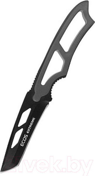 Изображение товара Нож туристический ECOS EX-SW-B01GR / 325125 (серый, со свистком)
