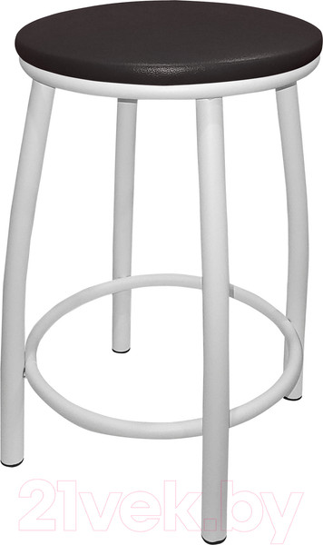 Изображение товара Табурет ВВР Премиум (белый/экокожа шоколад)