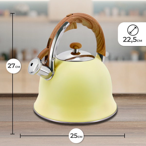 Изображение товара Чайник со свистком Pomi d'Oro Napoli / P-650208