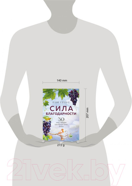 Изображение товара Книга Эксмо Сила благодарности. 30 дней, которые преобразят вашу жизнь (Гроут П.)