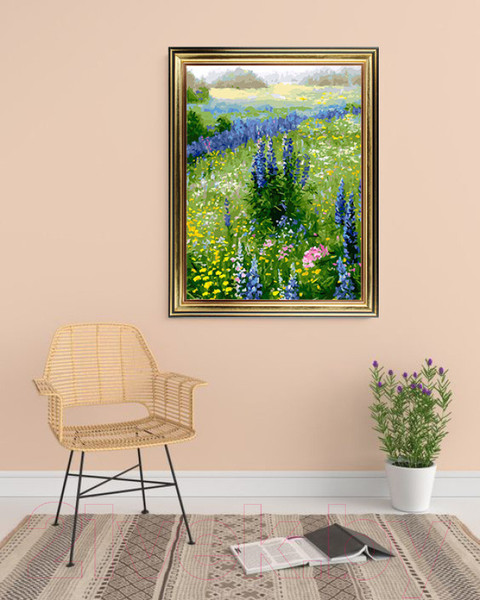 Изображение товара Картина по номерам БЕЛОСНЕЖКА Хозяин лугов / 391-AS