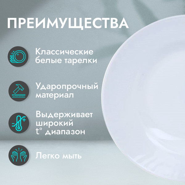 Изображение товара Набор тарелок Rosenberg RGC-325005