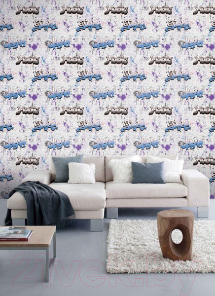 Изображение товара Бумажные обои Белобои Граффити С1-МО к-2 (симплекс)