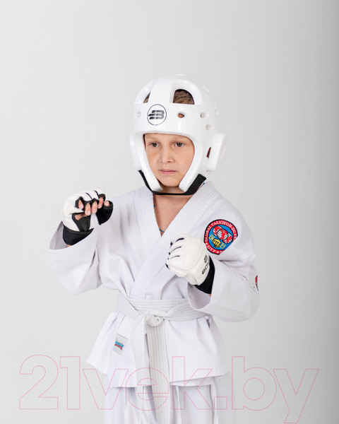 Изображение товара Шлем для таэквондо BoyBo Premium (XS, белый)