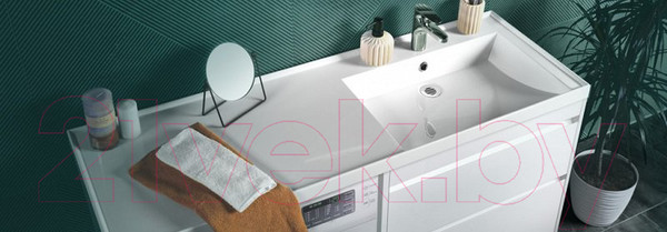 Изображение товара Тумба под умывальник Belux Прометей Н 70-02 (1, белый глянцевый)