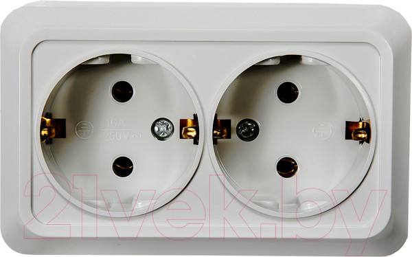 Изображение товара Розетка INhome Bolleto 7128 / 4680005959839 (белый)
