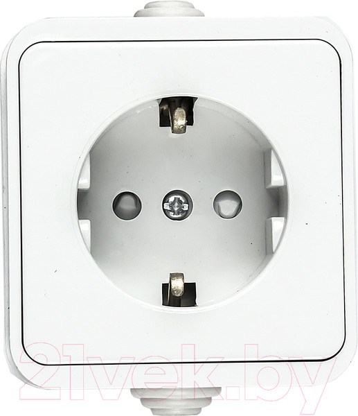 Изображение товара Розетка INhome Aqua 3113 / 4690612003450 (белый)