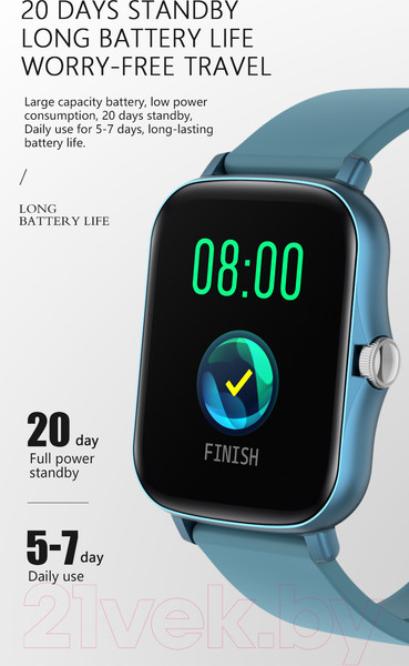 Изображение товара Умные часы Globex Smart Watch Me 3 V77 (розовый)