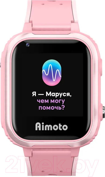 Изображение товара Умные часы детские Aimoto IQ 4G / 8108801 (розовый)