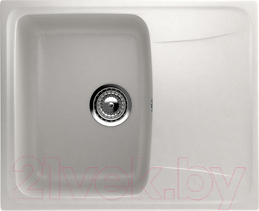 Изображение товара Мойка кухонная Ulgran U-201 (341 ультра-белый)