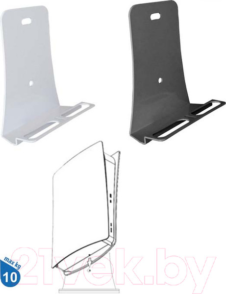 Изображение товара Кронштейн для игровой приставки Electric Light КБ-01-91 (черный)