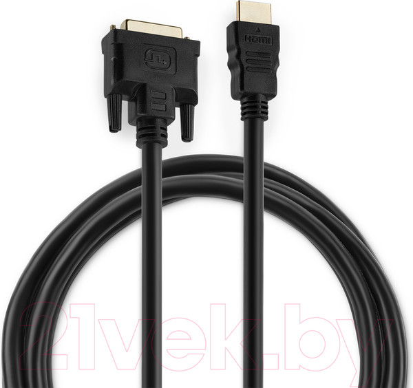 Изображение товара Кабель Buro BHP RET HDMI DVI18 (1.8м, черный)