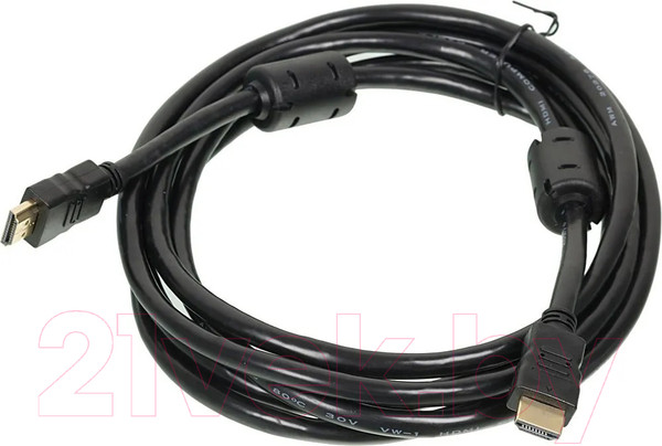 Изображение товара Кабель Buro HDMI-19M/19M-3M-MG (3м, черный)