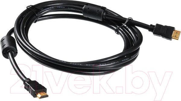 Изображение товара Кабель Buro HDMI-19M/19M-3M-MG (3м, черный)