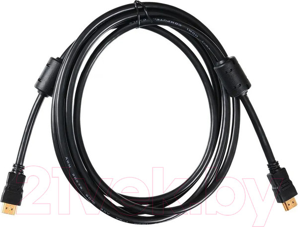 Изображение товара Кабель Buro HDMI-19M/19M-3M-MG (3м, черный)