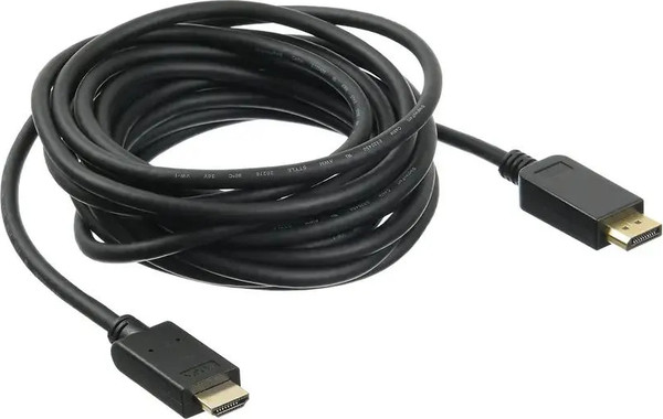 Изображение товара Кабель Buro BHP DPP HDMI-5 (5м, черный)
