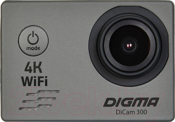 Изображение товара Экшн-камера Digma DiCam 300 (серый)