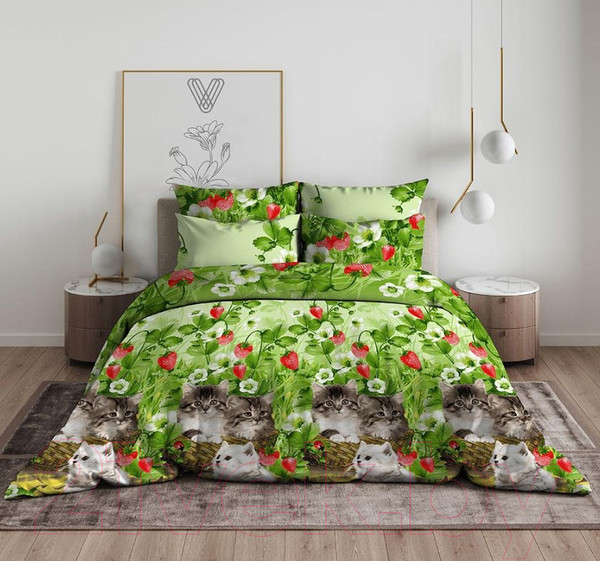 Изображение товара Комплект постельного белья ВАСИЛИСА Котята 2.0 209769 / 269304