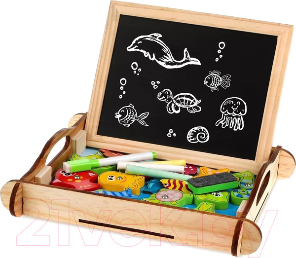 Изображение товара Доска для рисования Mapacha Бизи-чемоданчик. Рыбалка / 76842