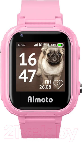 Изображение товара Умные часы детские Aimoto Pro 4G / 8100804 (розовый)
