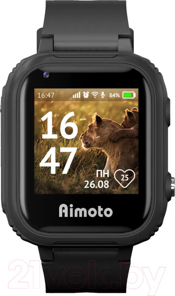 Изображение товара Умные часы детские Aimoto Pro 4G / 8100801 (черный)