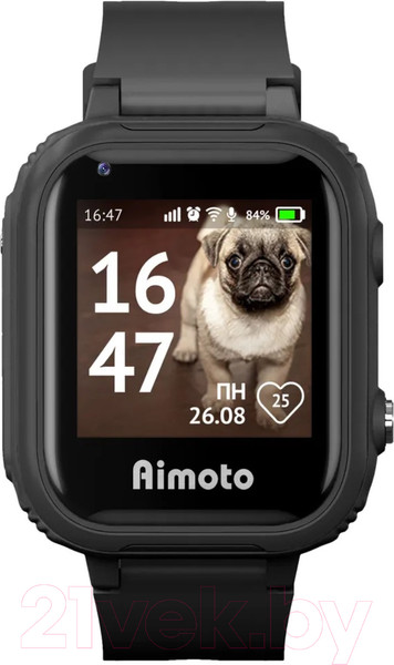 Изображение товара Умные часы детские Aimoto Pro 4G / 8100801 (черный)