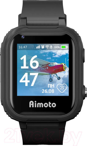 Изображение товара Умные часы детские Aimoto Pro 4G / 8100801 (черный)