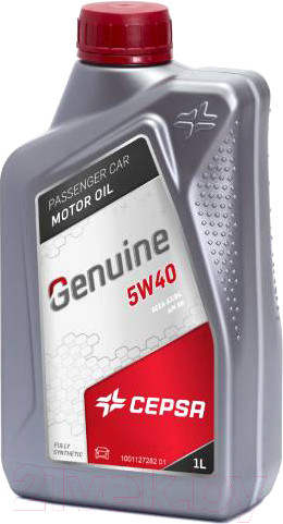 Изображение товара Моторное масло Cepsa Genuine 5W40 / 512544190 (1л)