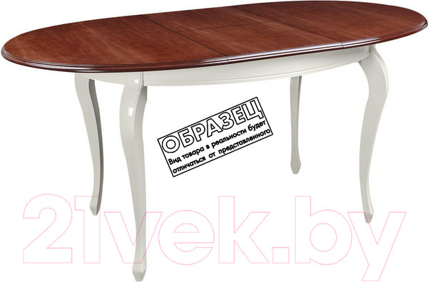 Изображение товара Обеденный стол ТехКомПро Азалия 1250 / 121267 (бук/тон орех/тон подстолья 1/ножка 12)