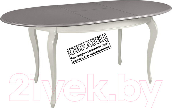 Изображение товара Обеденный стол ТехКомПро Азалия 1350 / 121271 (бук/тон Шале/тон подстолья 1/ножка 10)