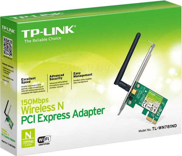 Изображение товара Wi-Fi-адаптер TP-Link TL-WN781ND