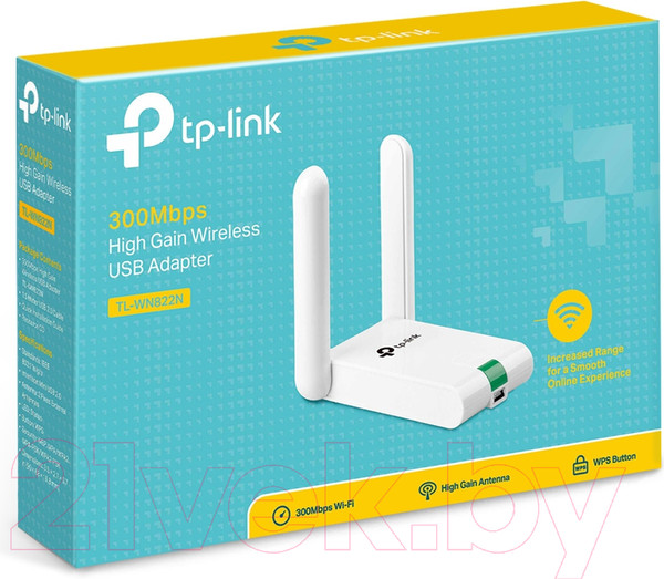 Изображение товара Wi-Fi-адаптер TP-Link TL-WN822N