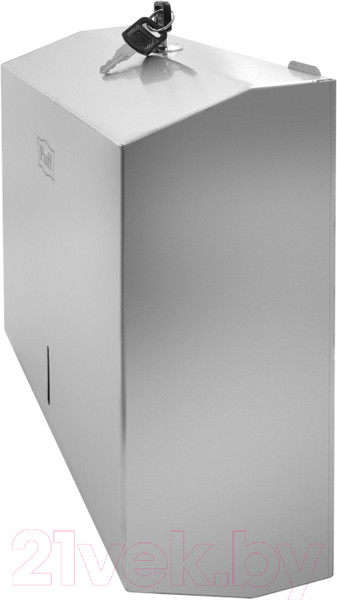 Изображение товара Диспенсер Puff 5610 (матовая нержавеющая сталь)