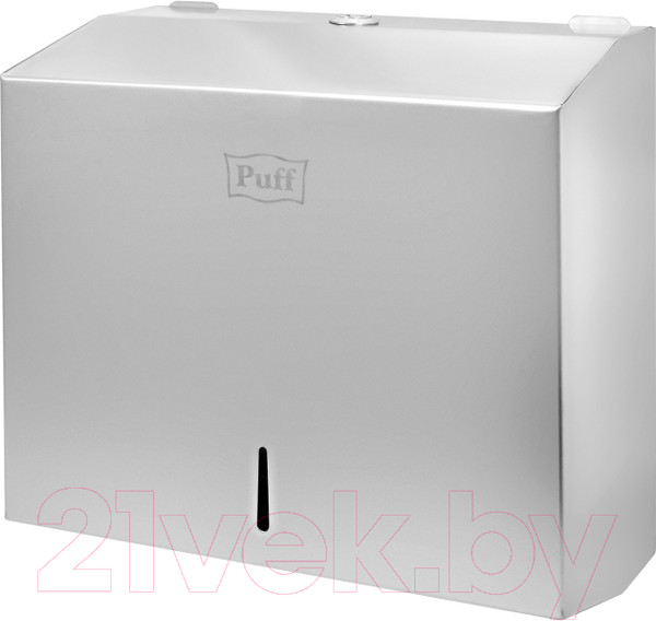 Изображение товара Диспенсер Puff 5610 (матовая нержавеющая сталь)