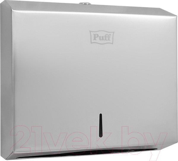 Изображение товара Диспенсер Puff 5610 (матовая нержавеющая сталь)