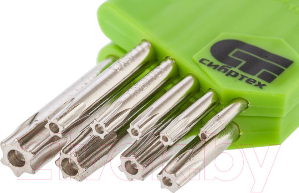 Изображение товара Набор ключей СибрТех Tamper-Torx 12321