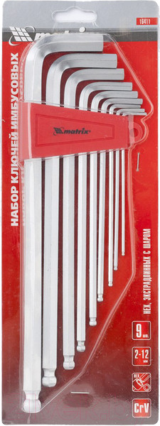 Изображение товара Набор ключей Matrix Hex 16411