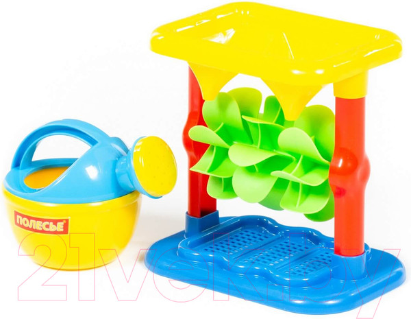 Изображение товара Набор игрушек для песочницы Полесье Песочная мельница №2 / 69894