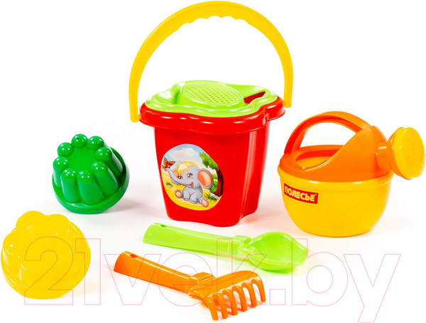 Изображение товара Набор игрушек для песочницы Полесье №158 / 4498