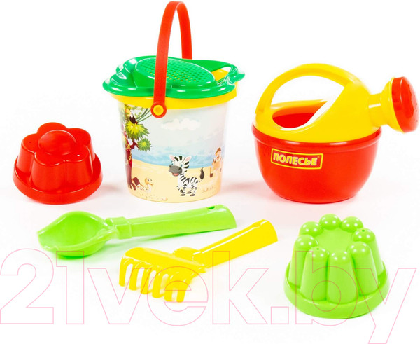 Изображение товара Набор игрушек для песочницы Полесье №180 / 0597