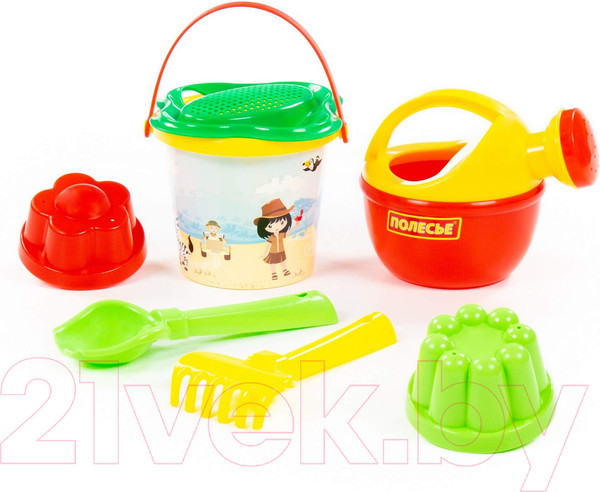 Изображение товара Набор игрушек для песочницы Полесье №180 / 0597