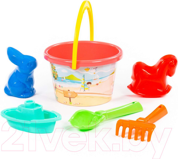 Изображение товара Набор игрушек для песочницы Полесье №251 / 3536