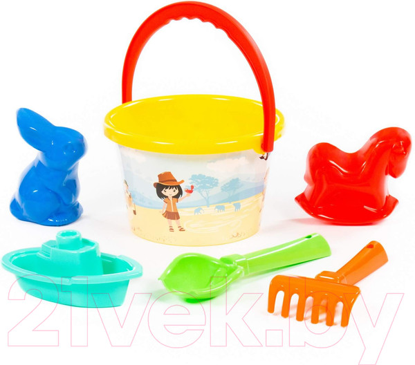 Изображение товара Набор игрушек для песочницы Полесье №251 / 3536