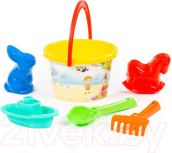Изображение товара Набор игрушек для песочницы Полесье №251 / 3536