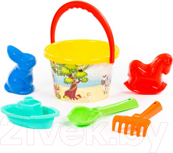 Изображение товара Набор игрушек для песочницы Полесье №251 / 3536