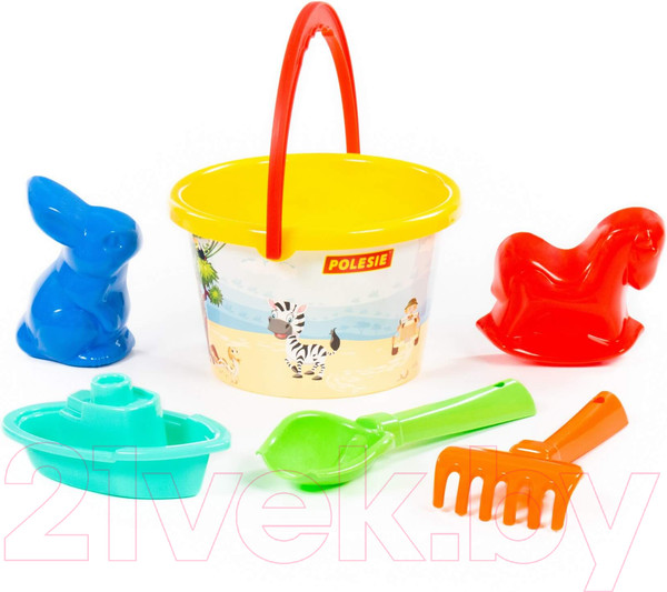 Изображение товара Набор игрушек для песочницы Полесье №251 / 3536