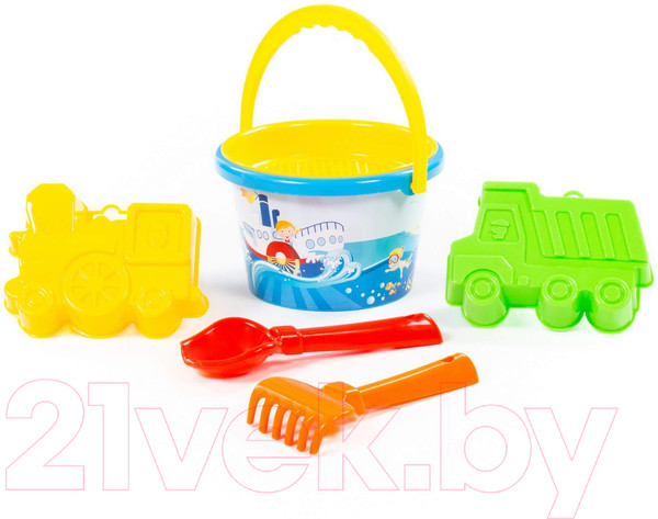 Изображение товара Набор игрушек для песочницы Полесье №252 / 3543